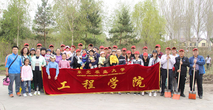 师生合影